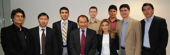Spring 10 Fellows with Fukuyama