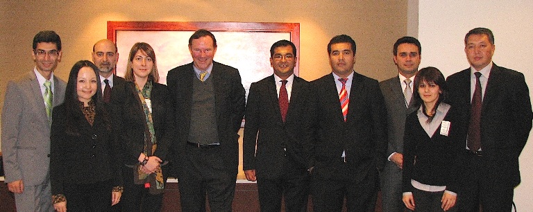 Fall 10 Fellows with Don Graham