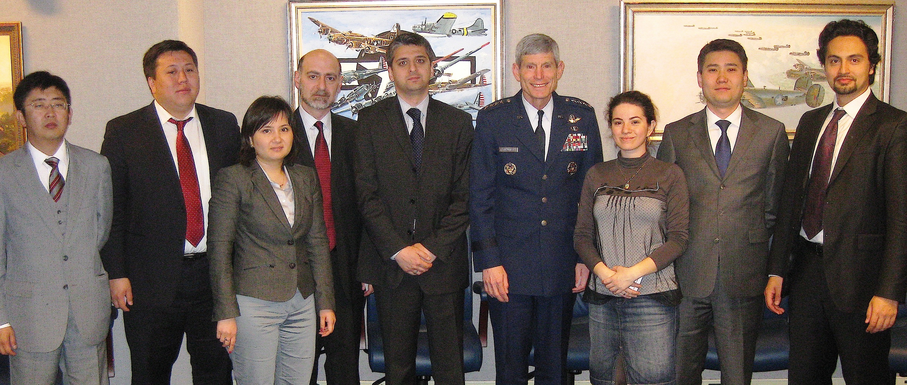Spring 11 Fellows with Gen. Schwartz