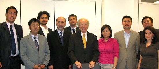 Spring 11 Fellows with Lieberman