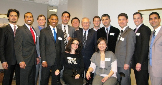 Spring 11 Fellows with White House Fellows