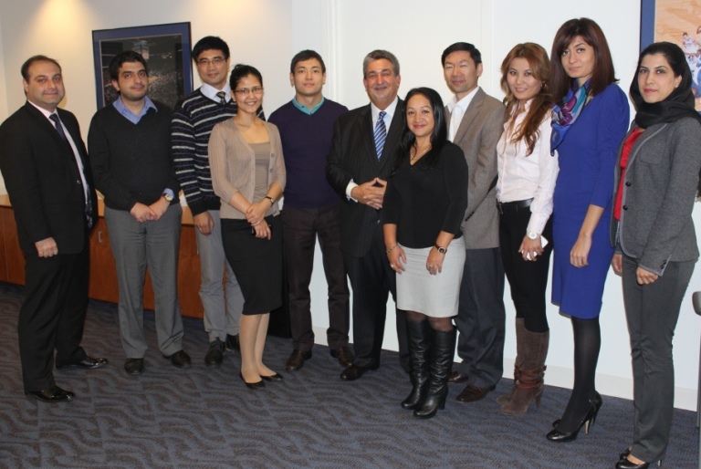 Fall 12 Fellows with Ted Leonsis