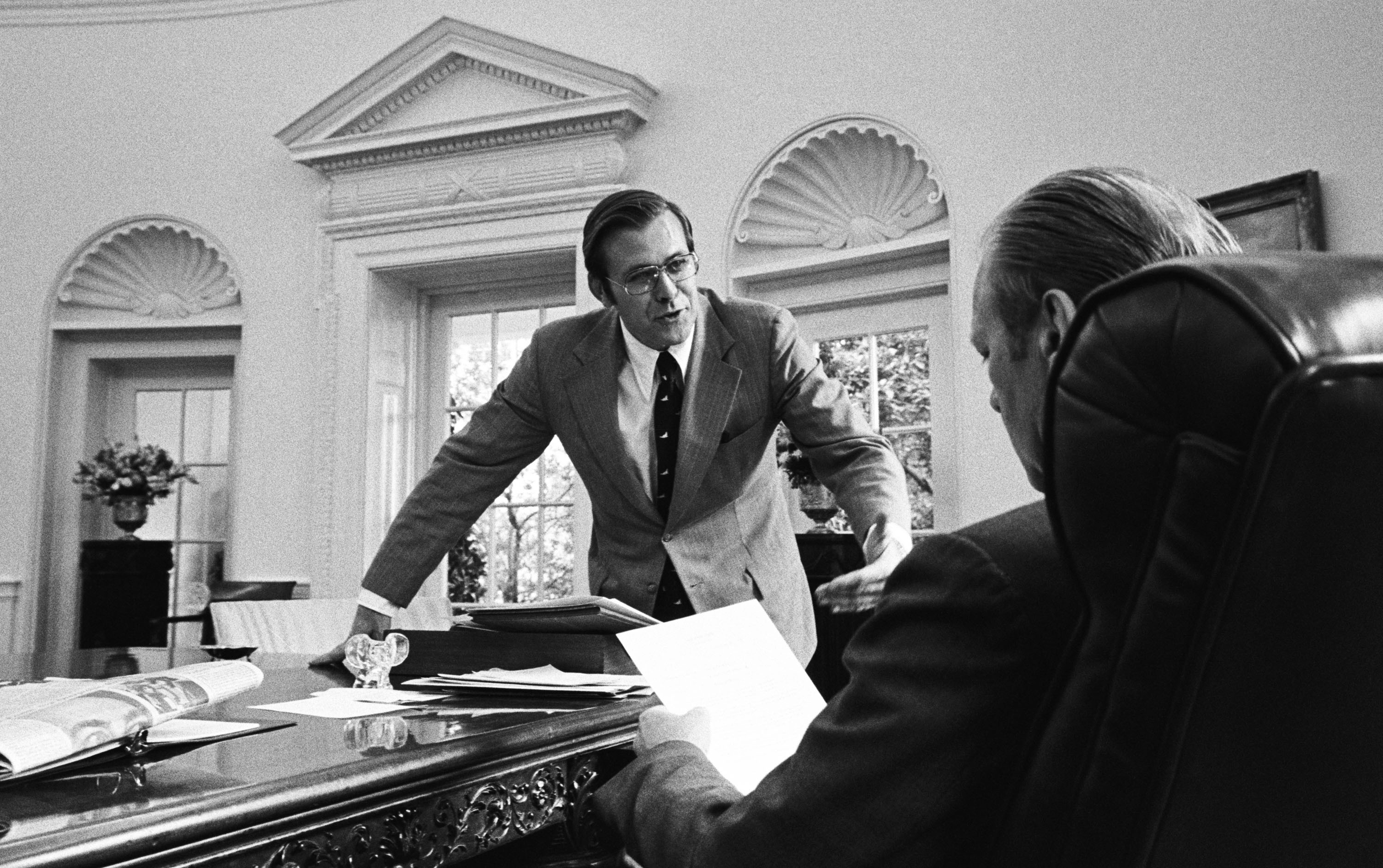 Стоун сша. Юджин Ростоу. Donald Rumsfeld Nixon.